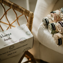 Load image into Gallery viewer, Khamsa Classic | Children's Muslim Prayer Rug Prayer Mat 100% Organic Cotton