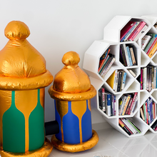 Load image into Gallery viewer, Khamsa Inflatable Fanous - Ramadan Inflatable Lantern Decor