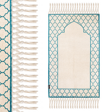 Load image into Gallery viewer, Khamsa Classic | Children's Muslim Prayer Rug Prayer Mat 100% Organic Cotton