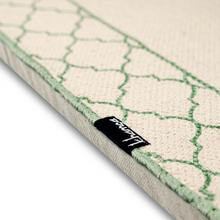 Load image into Gallery viewer, Khamsa Comfort | Children Muslim Prayer Rug Prayer Mat 100% Organic Cotton with Added Foam Padding for Pressure Relief and Motion Absorption