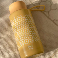 Load image into Gallery viewer, Khamsa Bismillah Water Bottle | Tan - Asmar