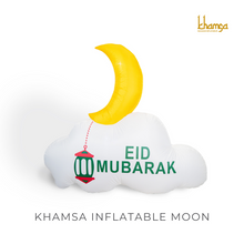 Load image into Gallery viewer, Khamsa InflataMoon - Ramadan Inflatable Moon Decor