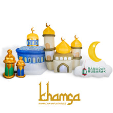 Load image into Gallery viewer, Khamsa InflataMosque - Ramadan Inflatable Dome of the Rock Mosque Decor