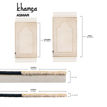 Load image into Gallery viewer, Khamsa Classic | Children's Muslim Prayer Rug Prayer Mat 100% Organic Cotton
