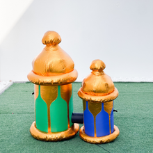 Load image into Gallery viewer, Khamsa Inflatable Fanous - Ramadan Inflatable Lantern Decor
