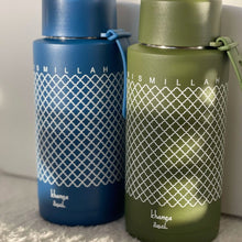 Load image into Gallery viewer, Khamsa Bismillah Water Bottle | Green - Akhdar
