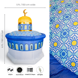 Khamsa InflataMosque - Ramadan Inflatable Dome of the Rock Mosque Decor