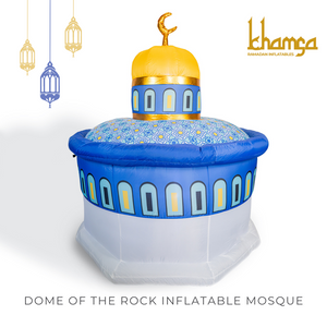 Khamsa InflataMosque - Ramadan Inflatable Dome of the Rock Mosque Decor