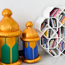 Load image into Gallery viewer, Khamsa Inflatable Fanous - Ramadan Inflatable Lantern Decor
