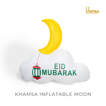 Load image into Gallery viewer, Khamsa InflataMoon - Ramadan Inflatable Moon Decor
