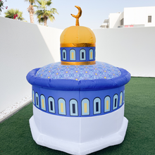 Load image into Gallery viewer, Khamsa InflataMosque - Ramadan Inflatable Dome of the Rock Mosque Decor
